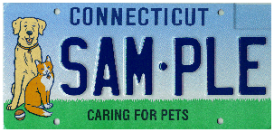 Connecticut animal plates