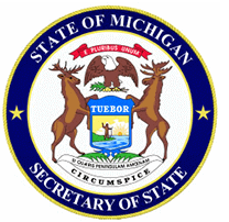 Michigan Secretary of State (SOS) logo