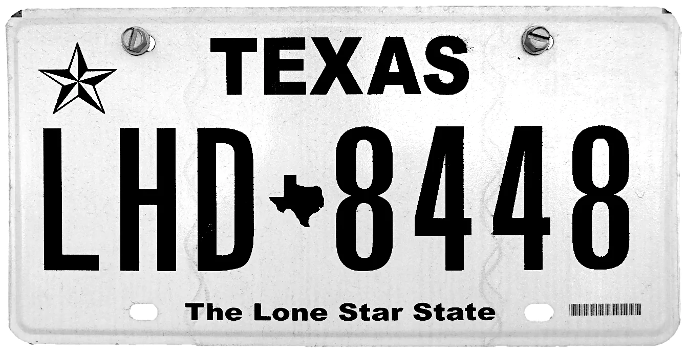 Texas license plate lookup report - Texas license plate